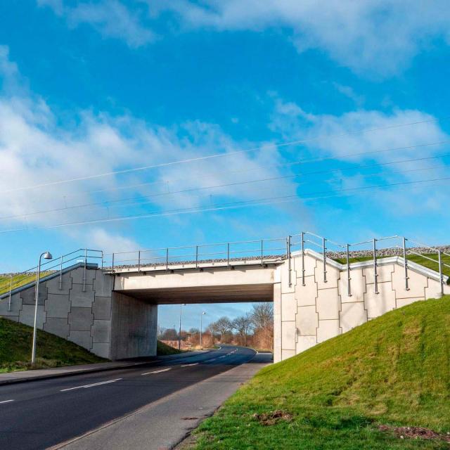 Adkomst vei og fallbeskyttelse med Kee Klamp og rør